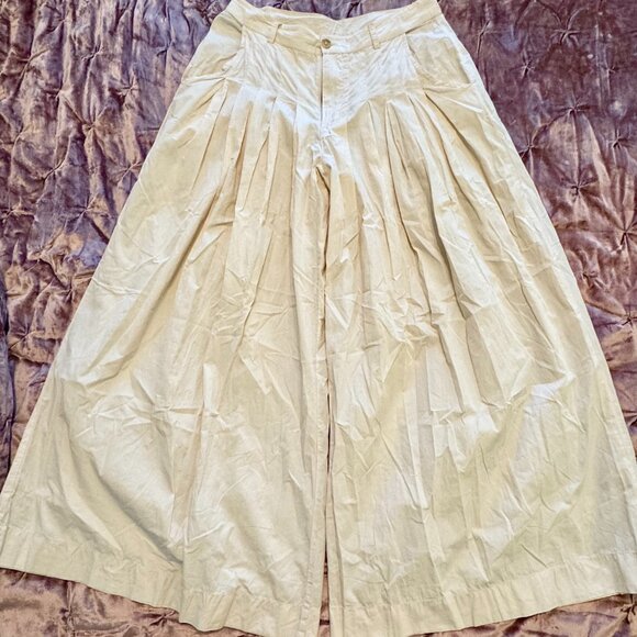 Free People Cassia Pleated Trousers – Wide Leg Pants - Size 8 - Picture 5 of 13